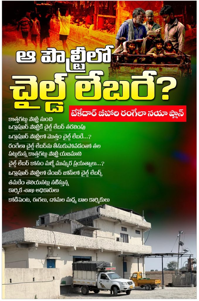 ఆ పౌల్ట్రీ లో చైల్డ్ లేబరే...? ఆ పౌల్ట్రీ లో చైల్డ్ లేబరే...?- news10.app