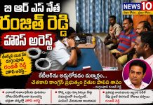 బీఆర్ఎస్ యువ నేత దుగ్గంపూడి రంజిత్ రెడ్డి హౌస్ అరెస్ట్